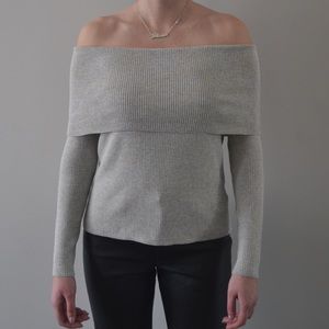 Club Monaco Off The Shoulder Sweater